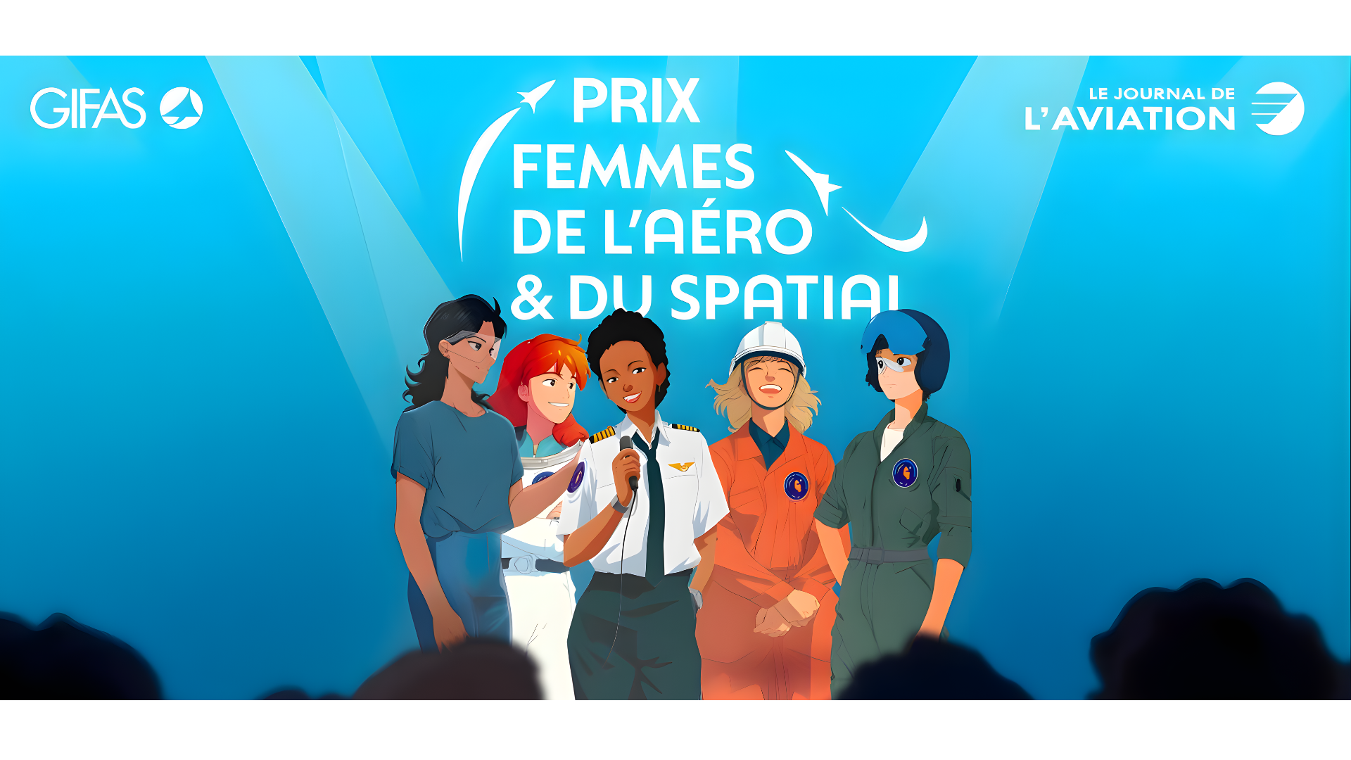 ✨ Prix Femmes de l’Aéro et du Spatial : les lauréates de la 1ʳᵉ édition mises à l’honneur !