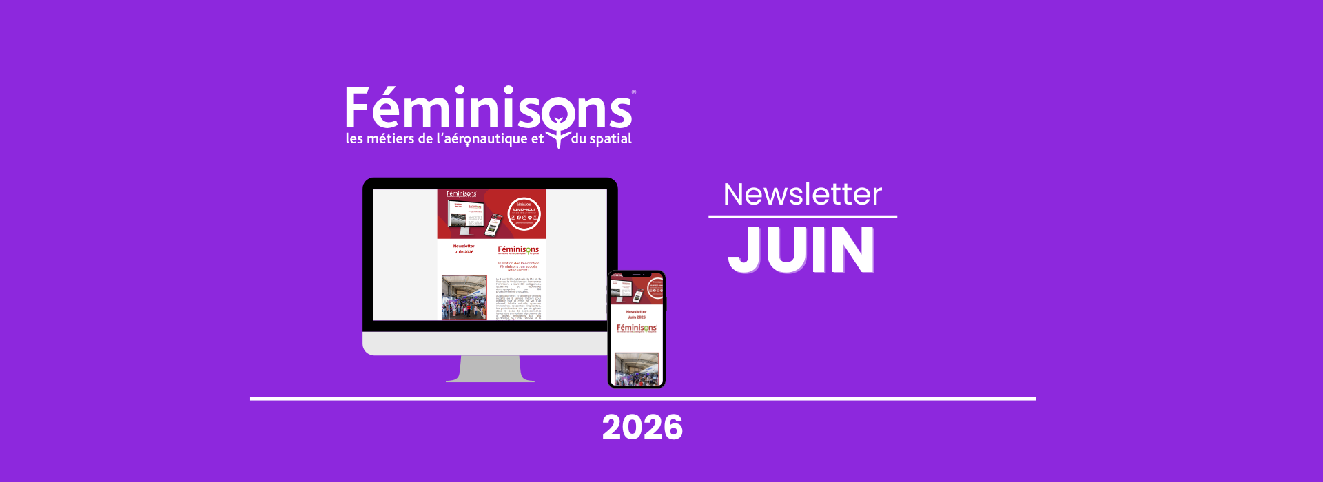 La newsletter de Juin est maintenant disponible !