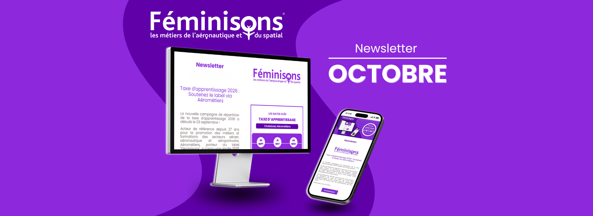 La newsletter d&rsquo;Octobre est maintenant disponible !